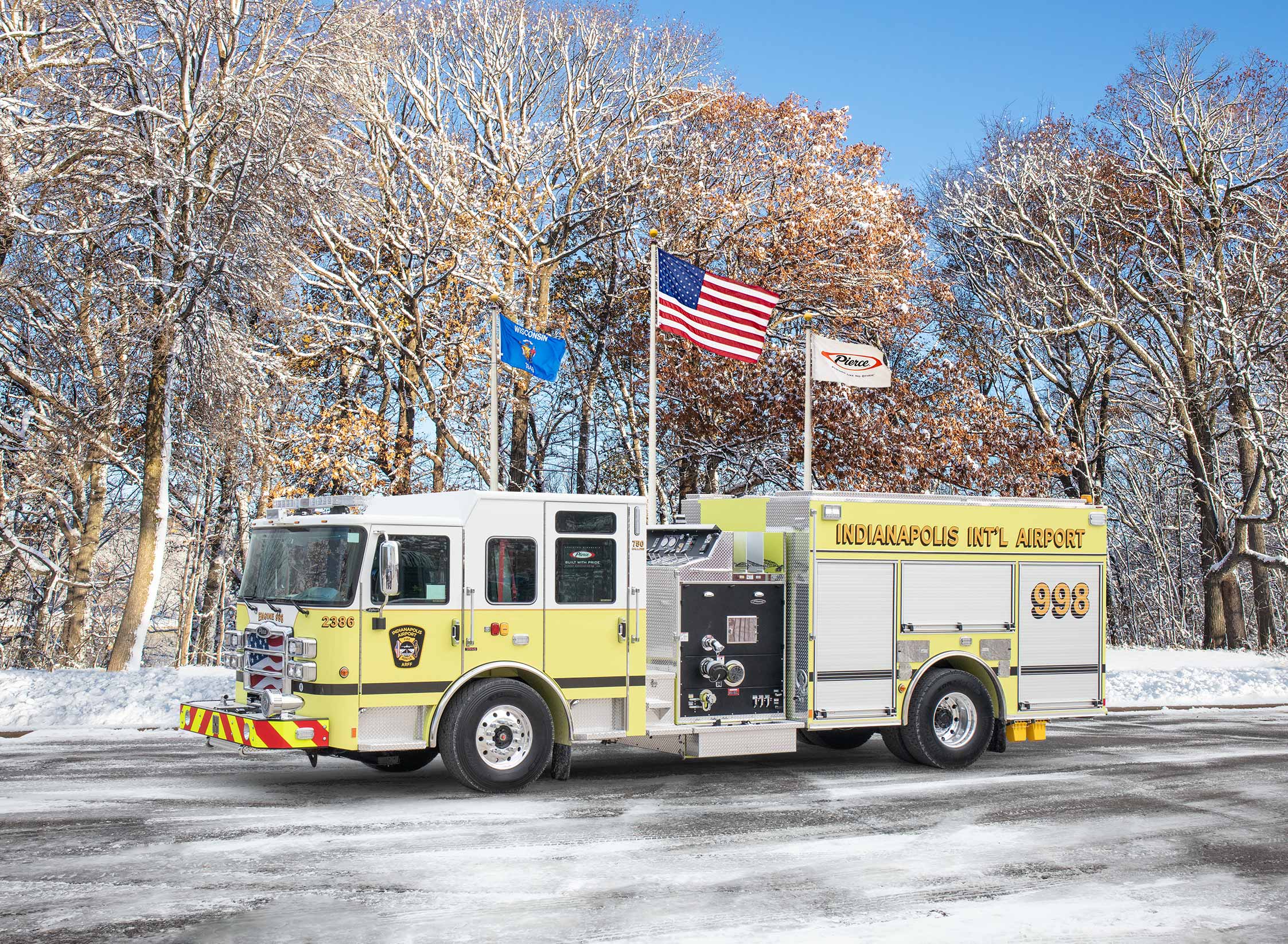 Indianapolis International Airport Fire Department - Pumper – Pumper | Pierce | Indianapolis, Indiana