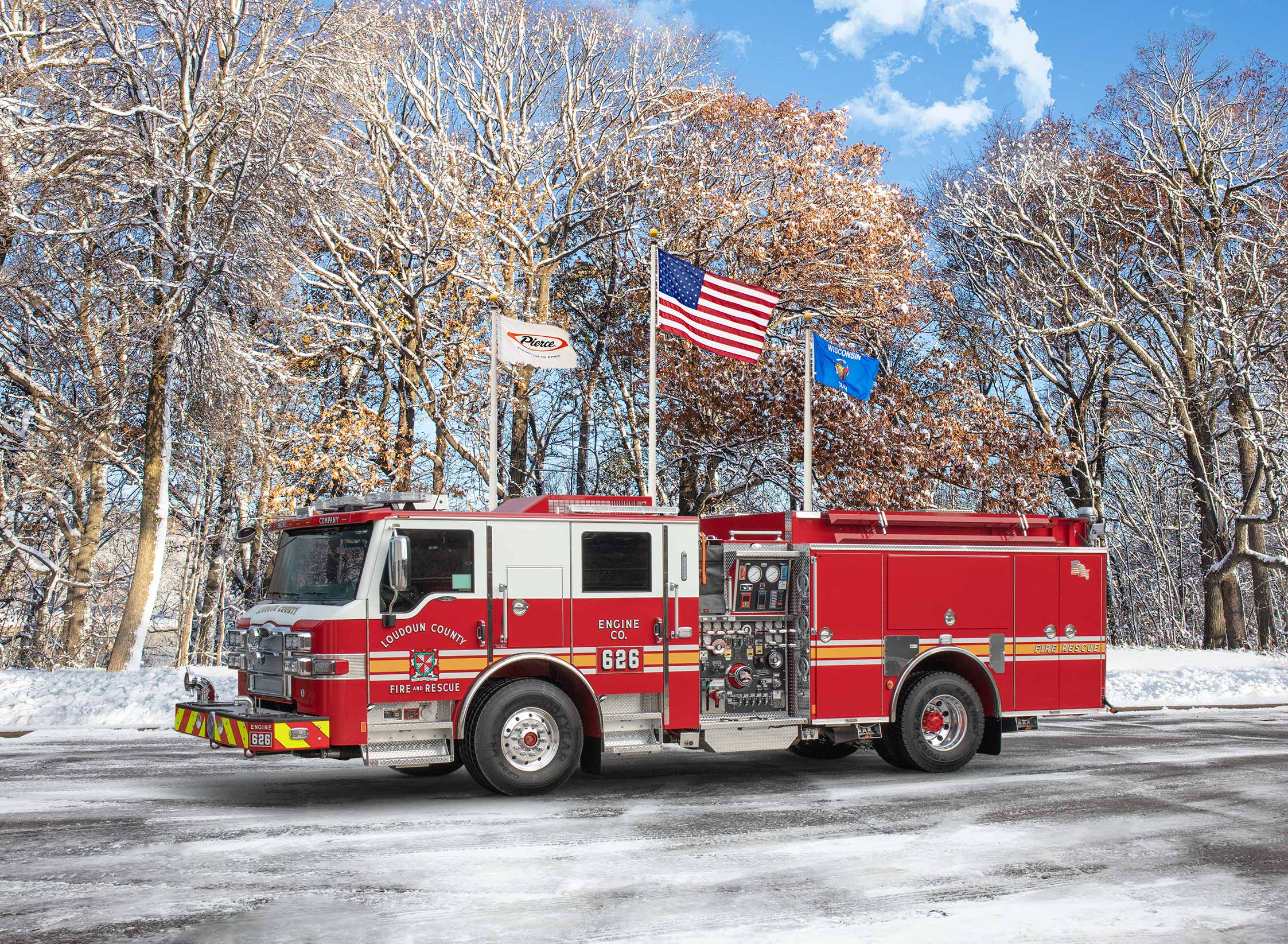 Loudoun County Department of Fire & Emergency Services Pumper