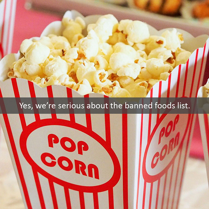 We’re Serious About the Banned Foods List