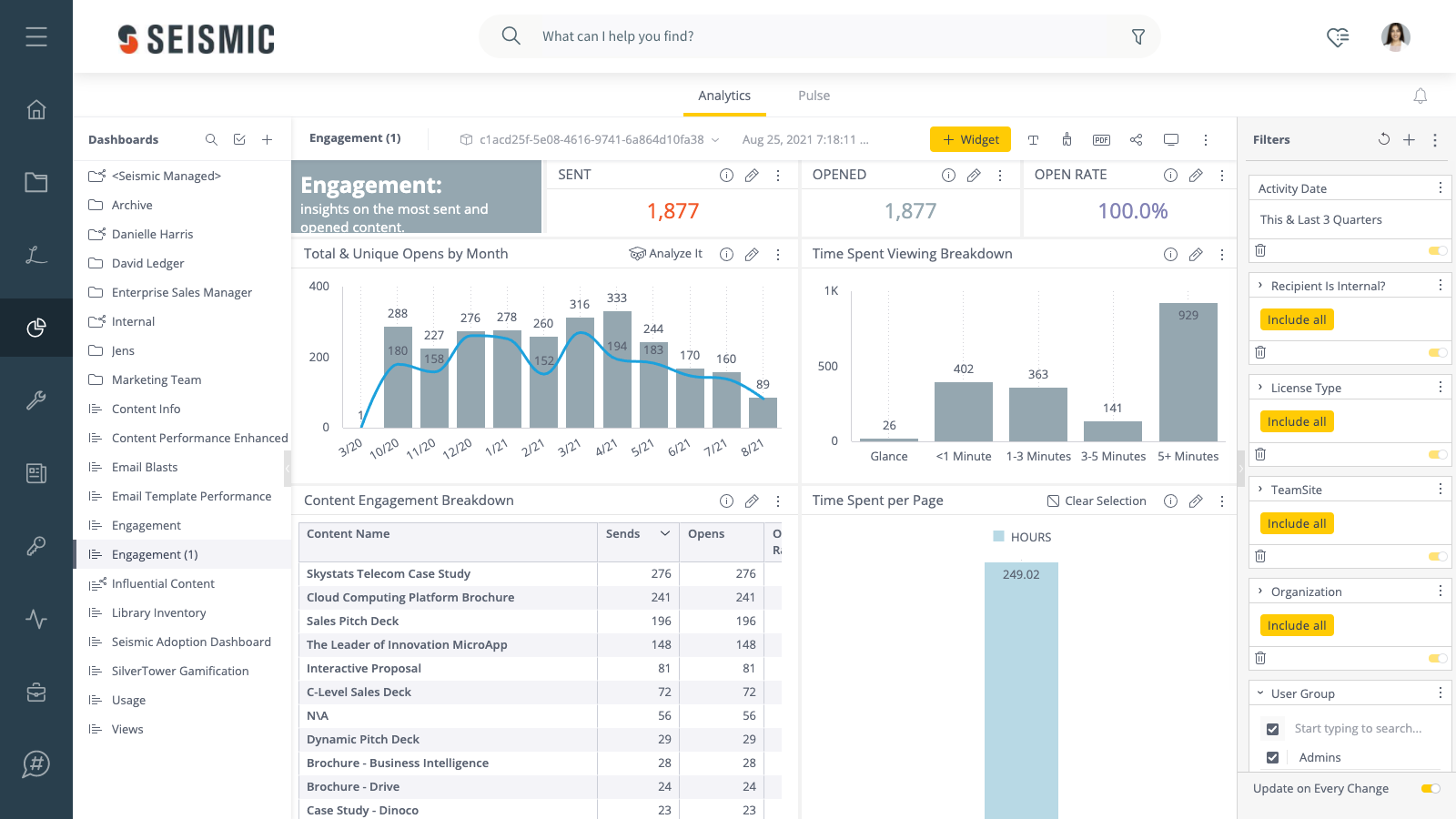 Seismic Embedded HubSpot Integration | Connect Them Today