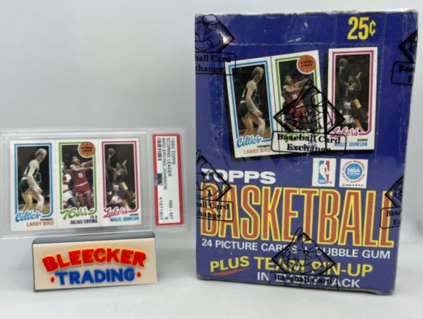 1980 Topps Basketball Wax Box