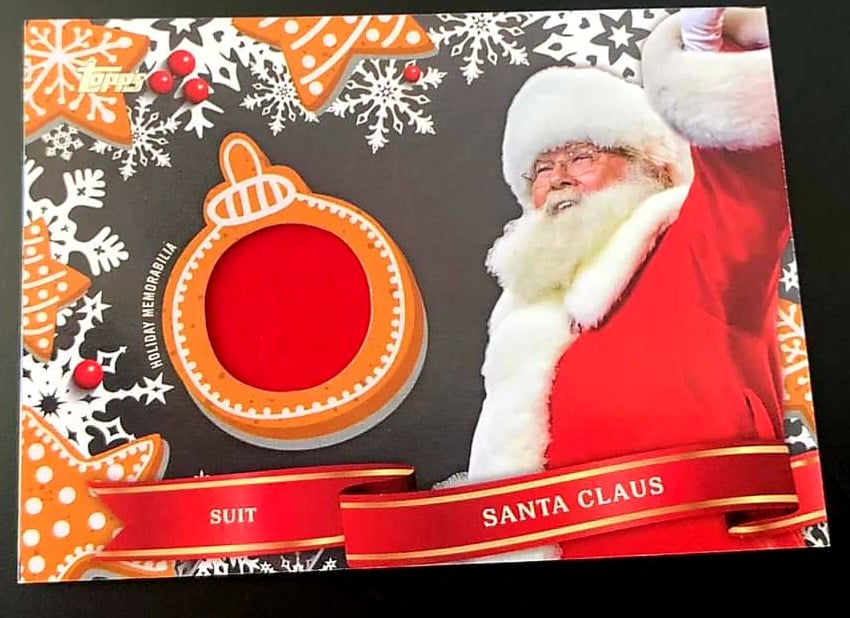 Santa Claus Topps Card Dylan Penge