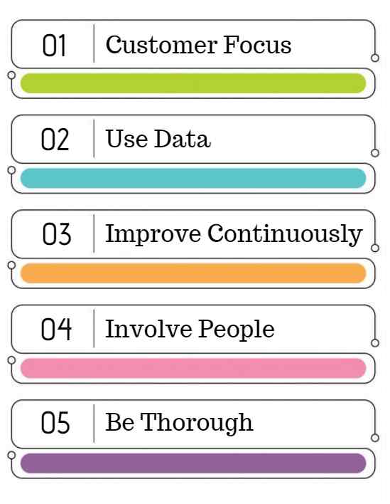 Principles of Six Sigma