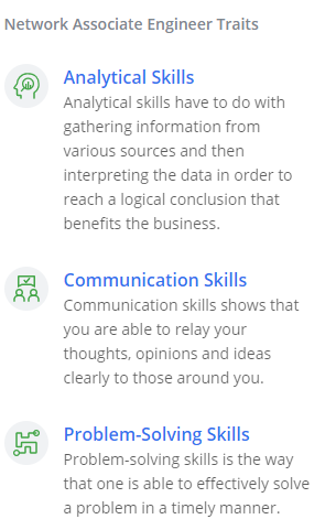 Associate Network Engineer Traits