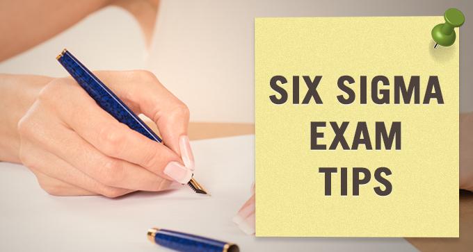 Six Sigma Exam Tips |Quality Management