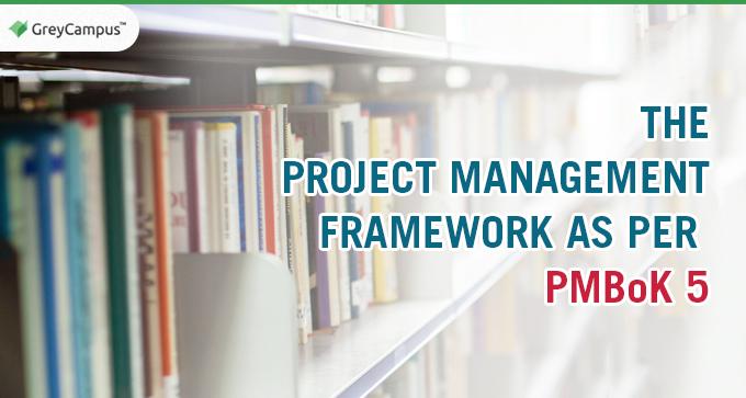 The Project Management Framework As Per PMBOK5 |Project Management