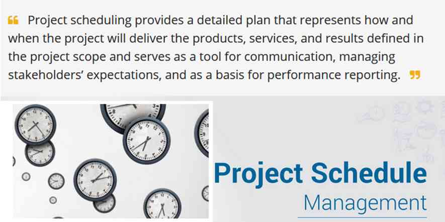 Project schedule Management