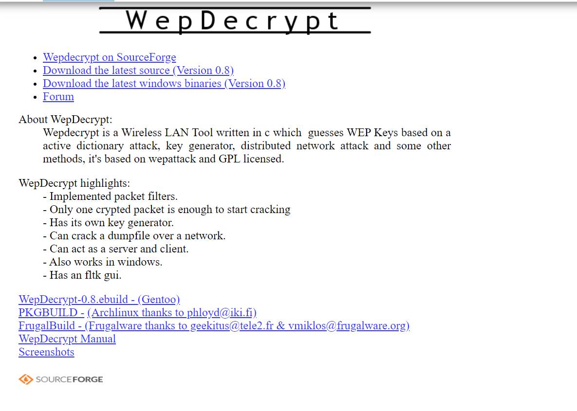 WepDecrypt - A great tool for beginners