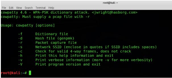 CoWPAtty - performs attacks in the pre-shared keys for WPA networks.