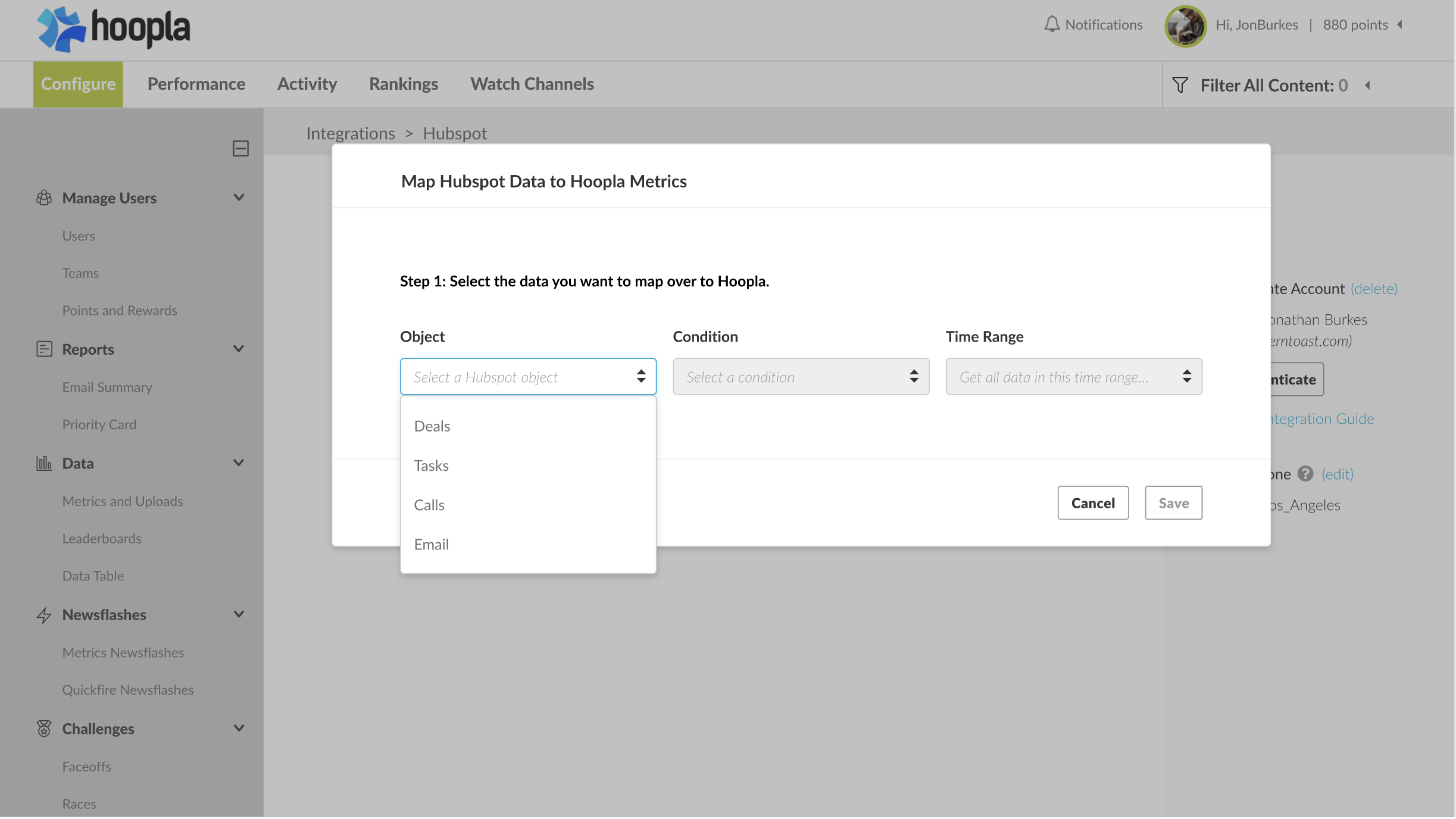 Track and Rank Activity Progress