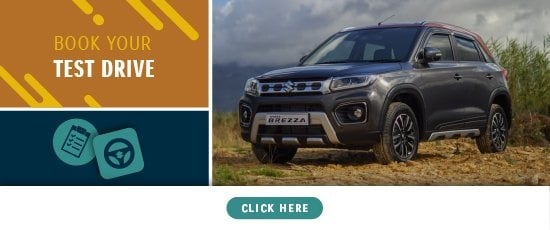 Book a test drive | Vitara Brezza