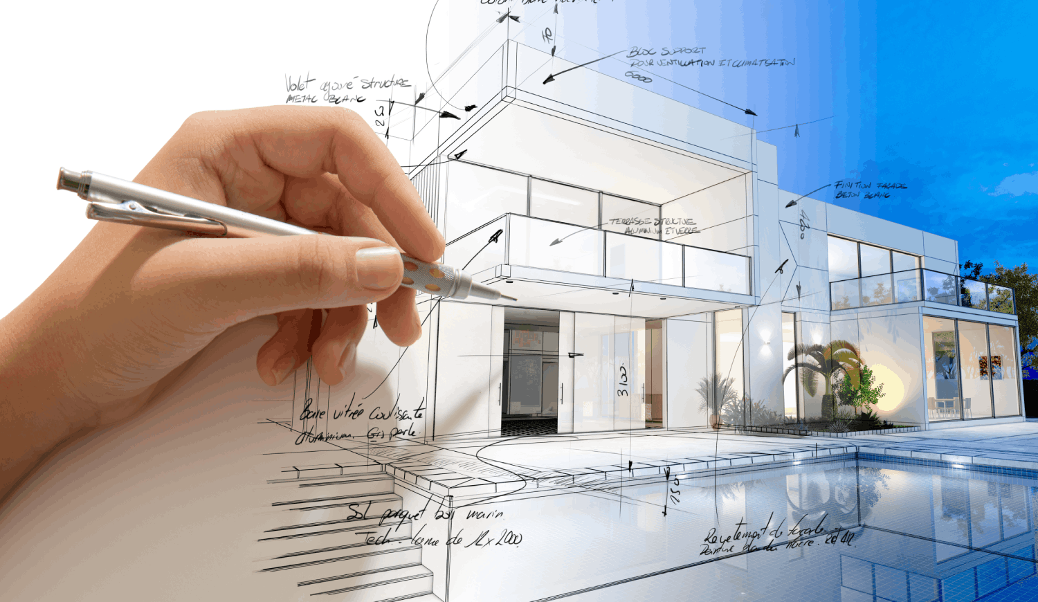 Les différents types de plans pour la construction de votre maison à La  Réunion