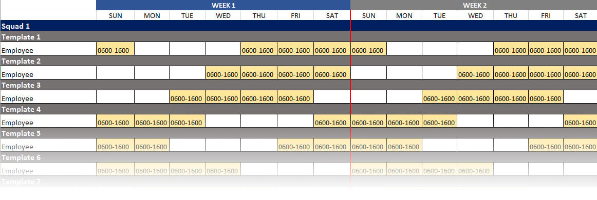 How To Schedule 8 Hour Shifts 24 7