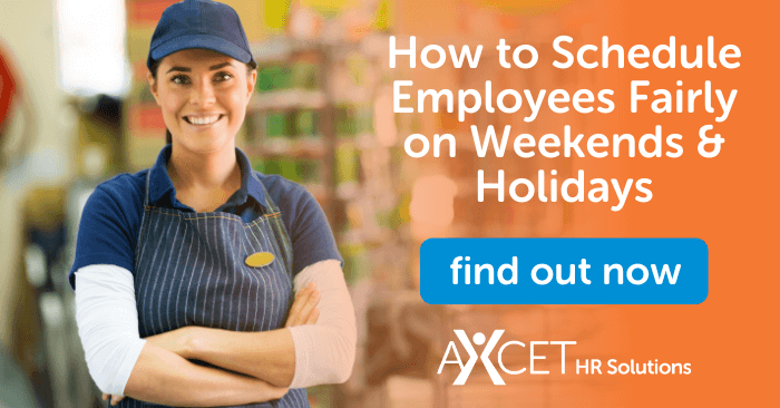 how to create fair weekend and holiday schedules