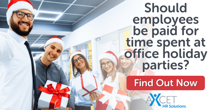 holiday party pay