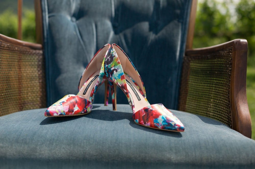 Beautiful wedding shoes to photograph to capture best memories