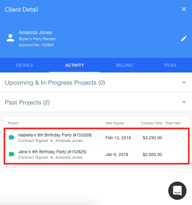 CRM tools for event rental companies. Goodshuffle Pro. Inventory and client management
