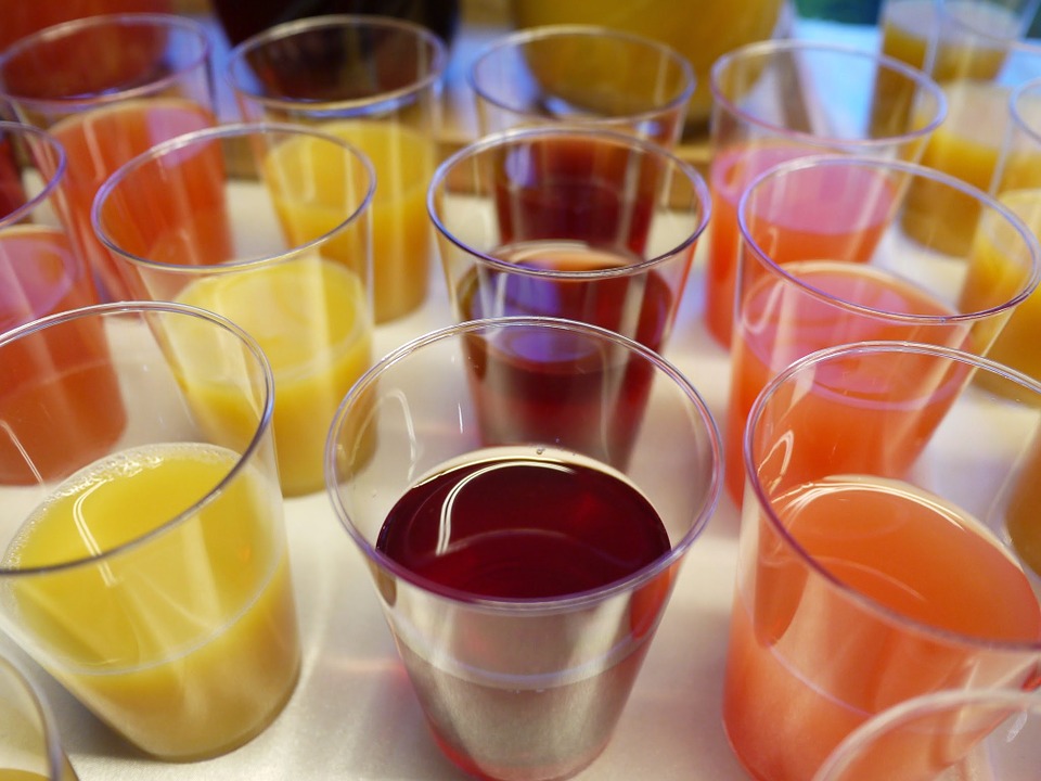 bridesmaid tray of shots bouquet alternative