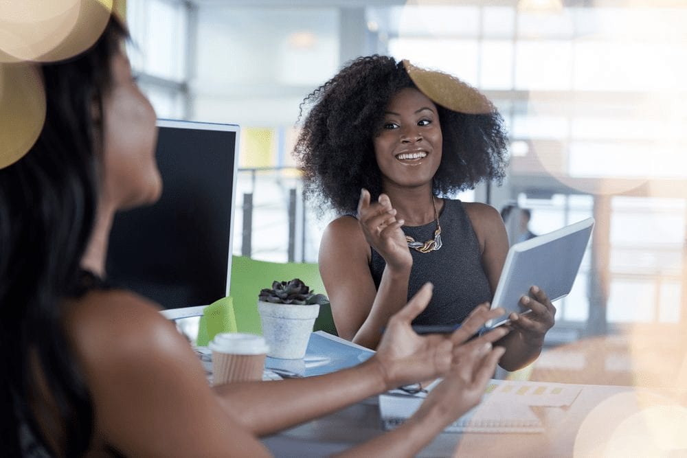 event rental business owners discussing email marketing