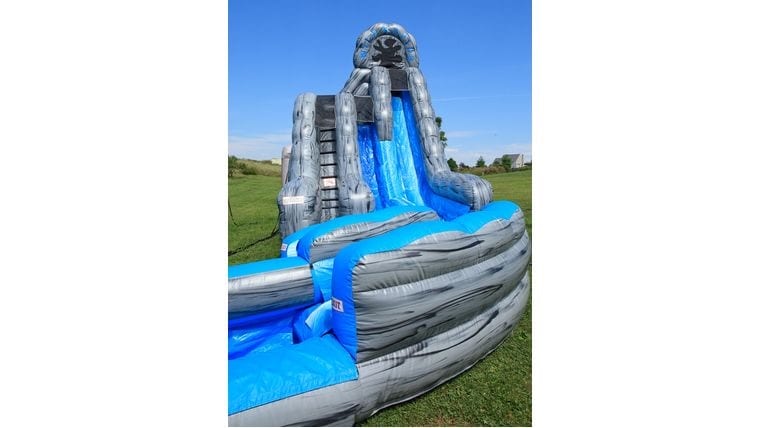inflatable water slide for a summer event