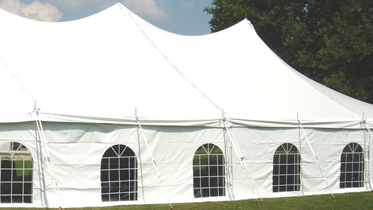 sidewalls. Renting a Tent 101. goodshuffle.com. cathedral windows sidewalls.