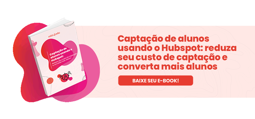 captação de alunos
