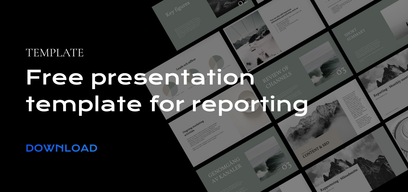 cta free reporting template