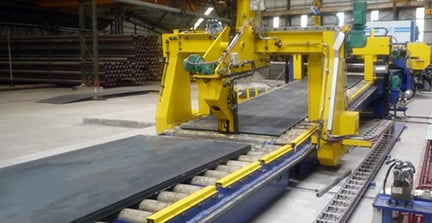 Bradbury Coil Processing stacker