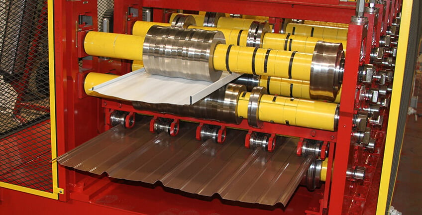 Sheet Metal Roll Forming Machines, Portable and In-Plant