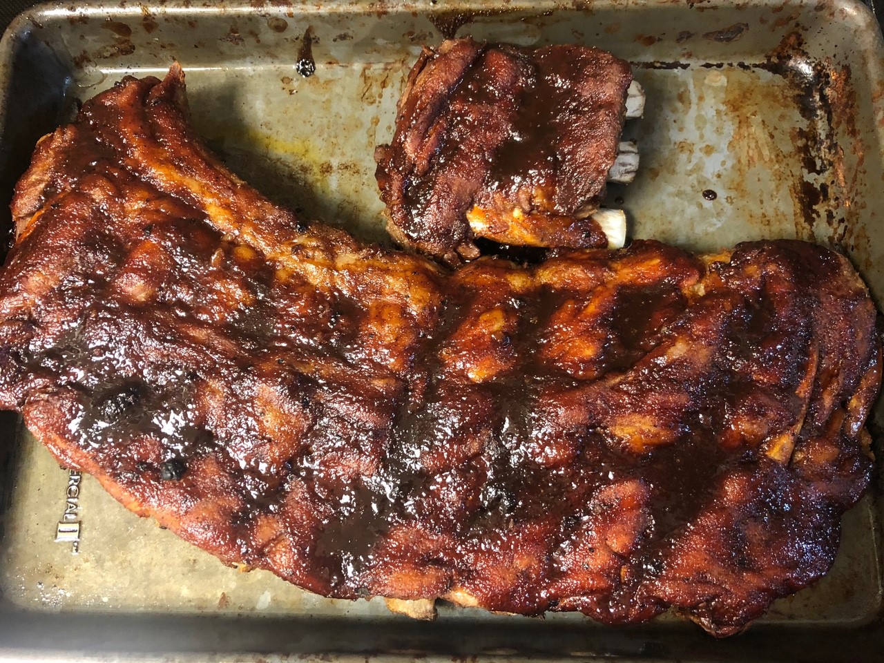 Beef Back Ribs In Pink Butcher Paper - The Virtual Weber Bullet