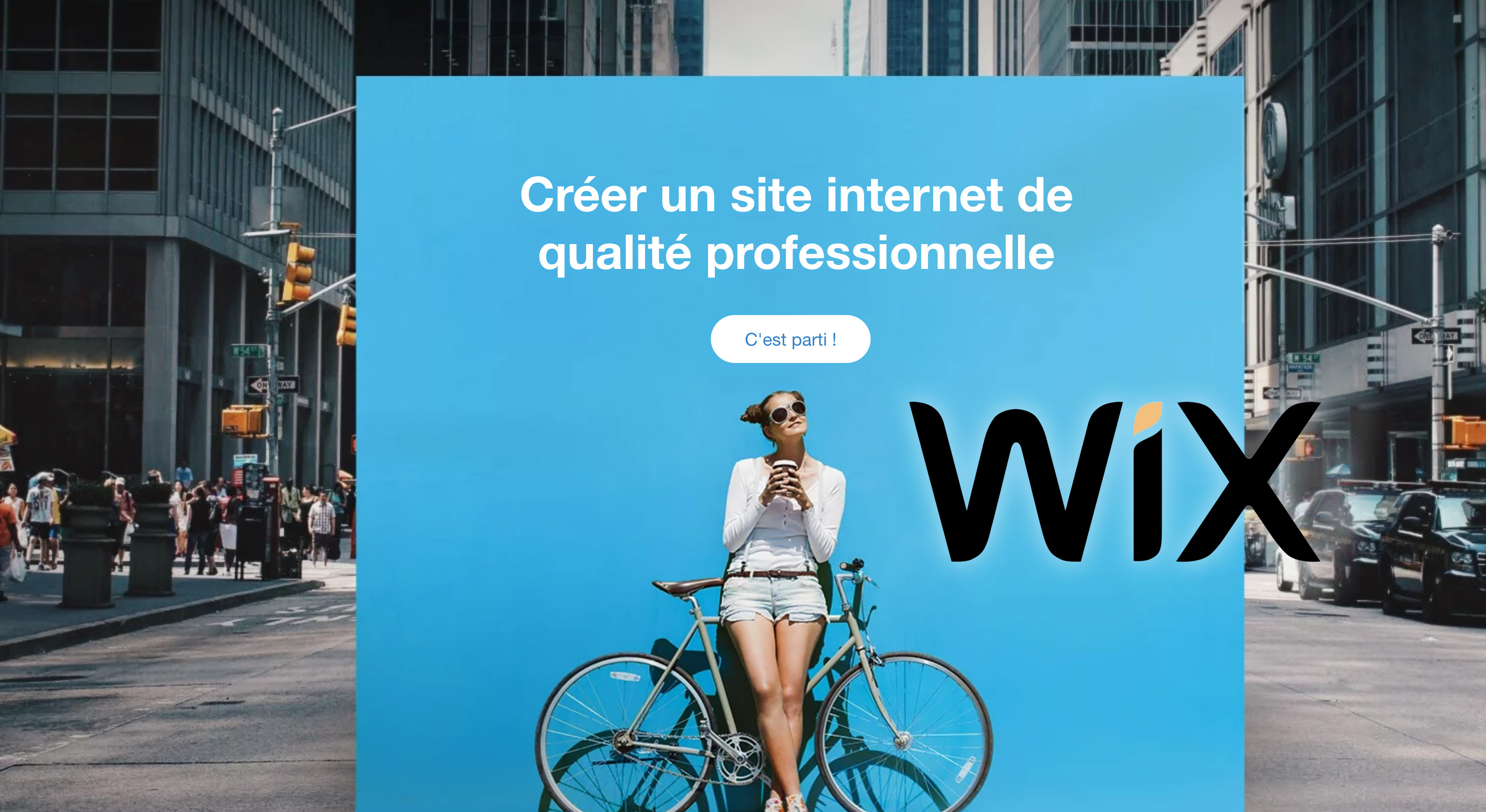 Créer son site professionnel avec Wix