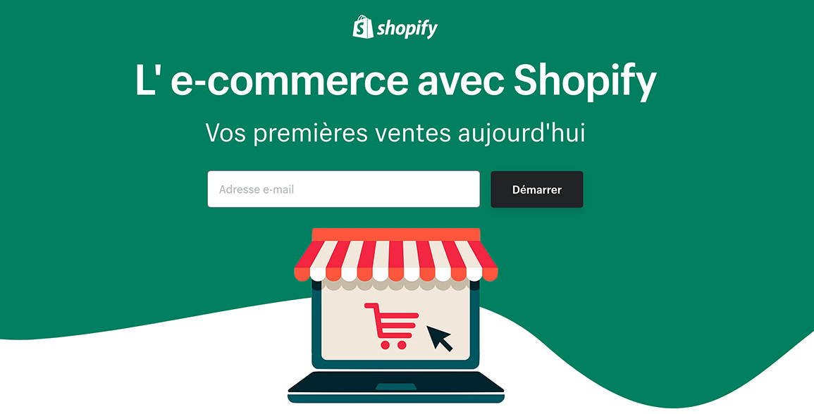 Créer sa boutique en ligne avec shopify