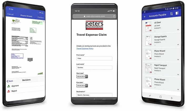 Real-time document management with multiple mobile devices | Enterprise document management