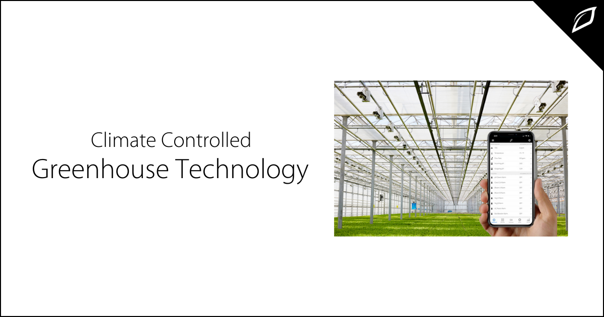Climate Controlled Greenhouse Technology — Growlink