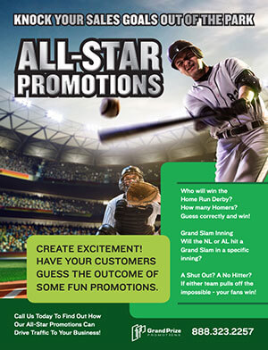 all-star baseball promotions
