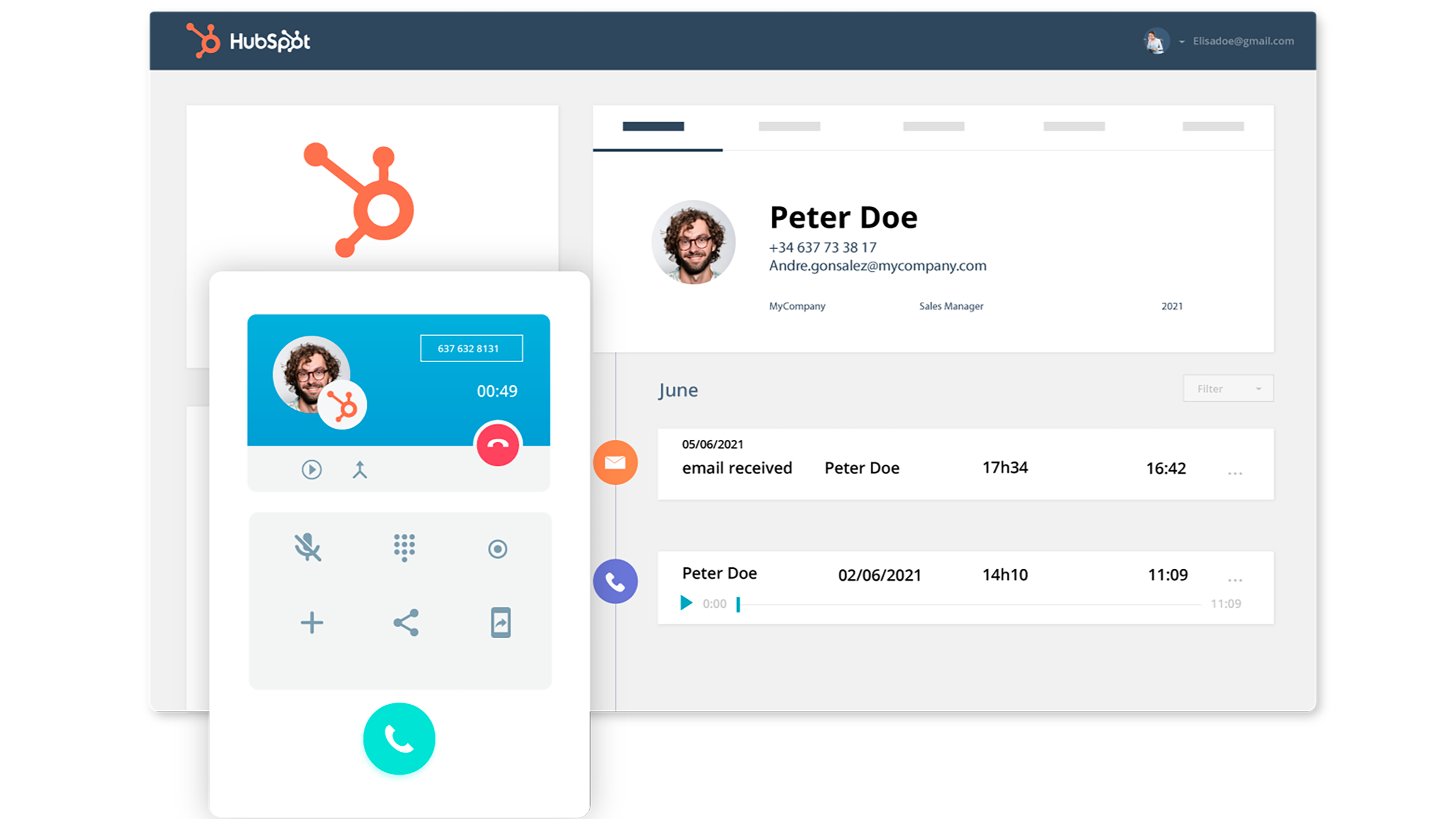 Engage your customers without leaving HubSpot