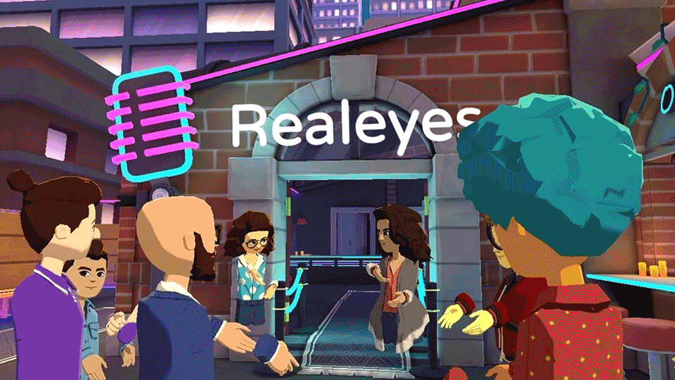 Animation of Realeyes VR Summit