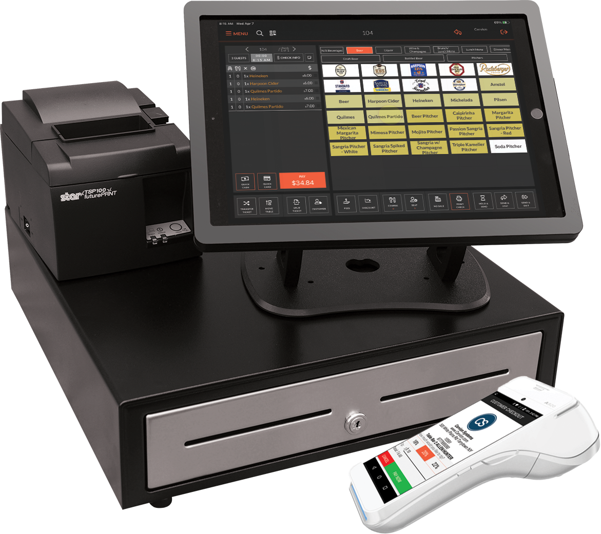 iPad Point of Sale Systems for Restaurants | Cervion Systems