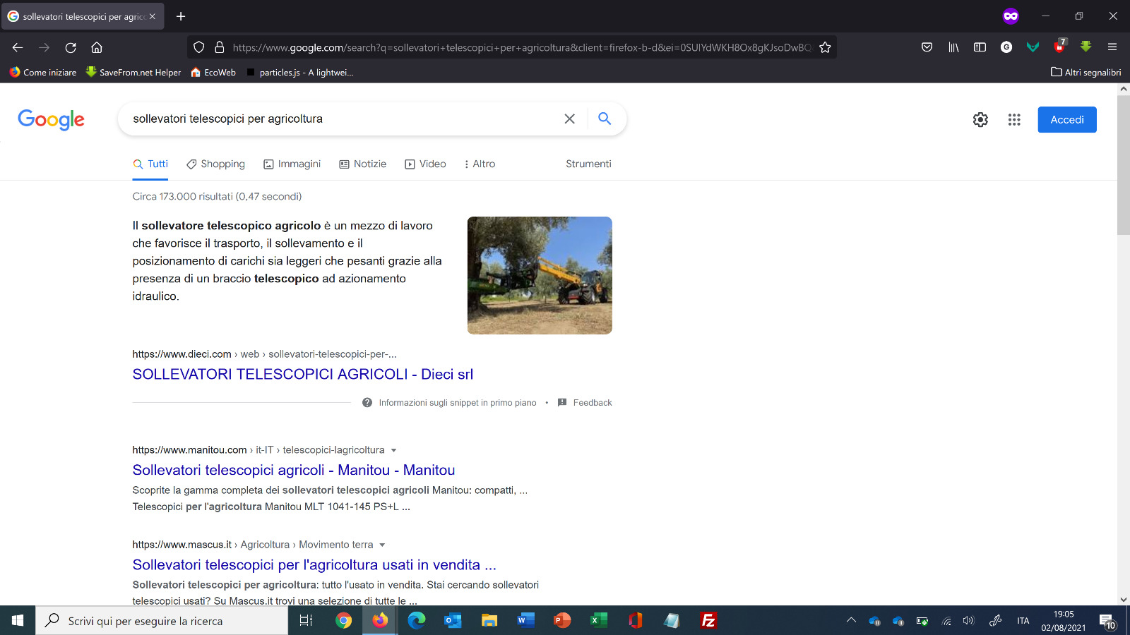 google DIECI snipped