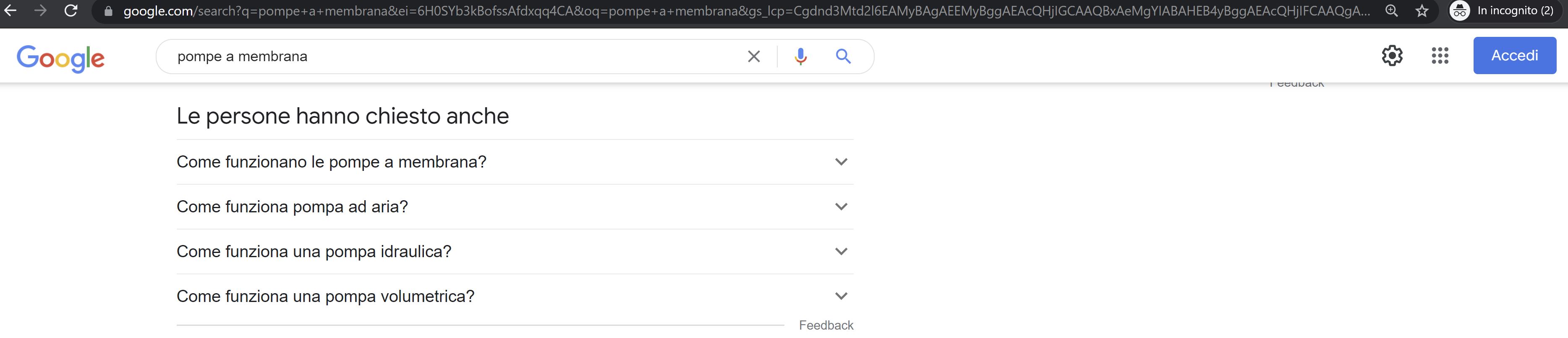 google coem funzionano le pompe a membrana
