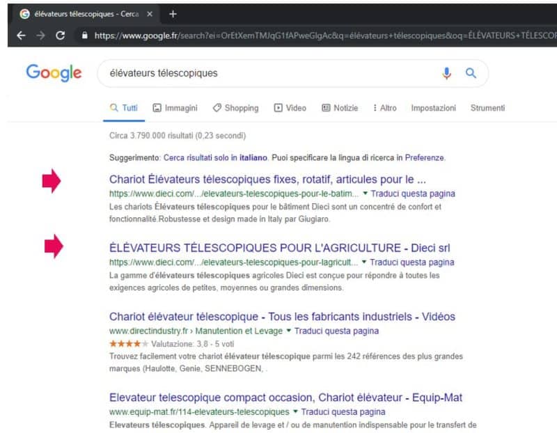 Elevatori Telescopici Dieci Srl | GlobalKult