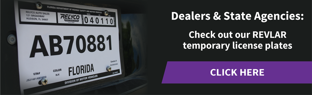 Temporary dealer online plates