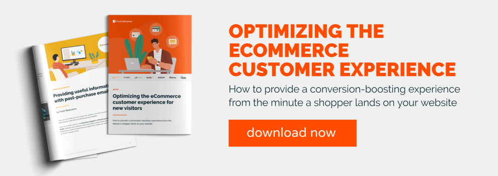 Download your copy of Optimizing the eCommerce Customer Experience for New Visitors