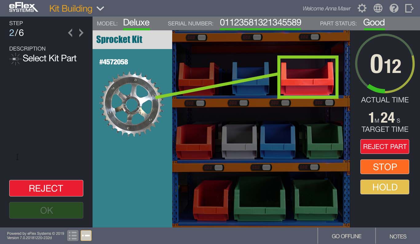 Kitting Flexible Part Picking Solution