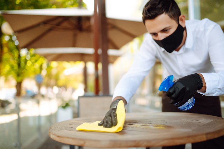 HACCP SOP Table cleaning man-1