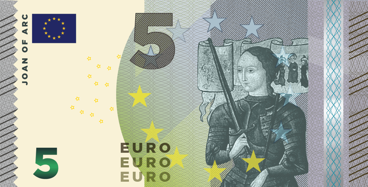 Joan of Arc 5 Euro