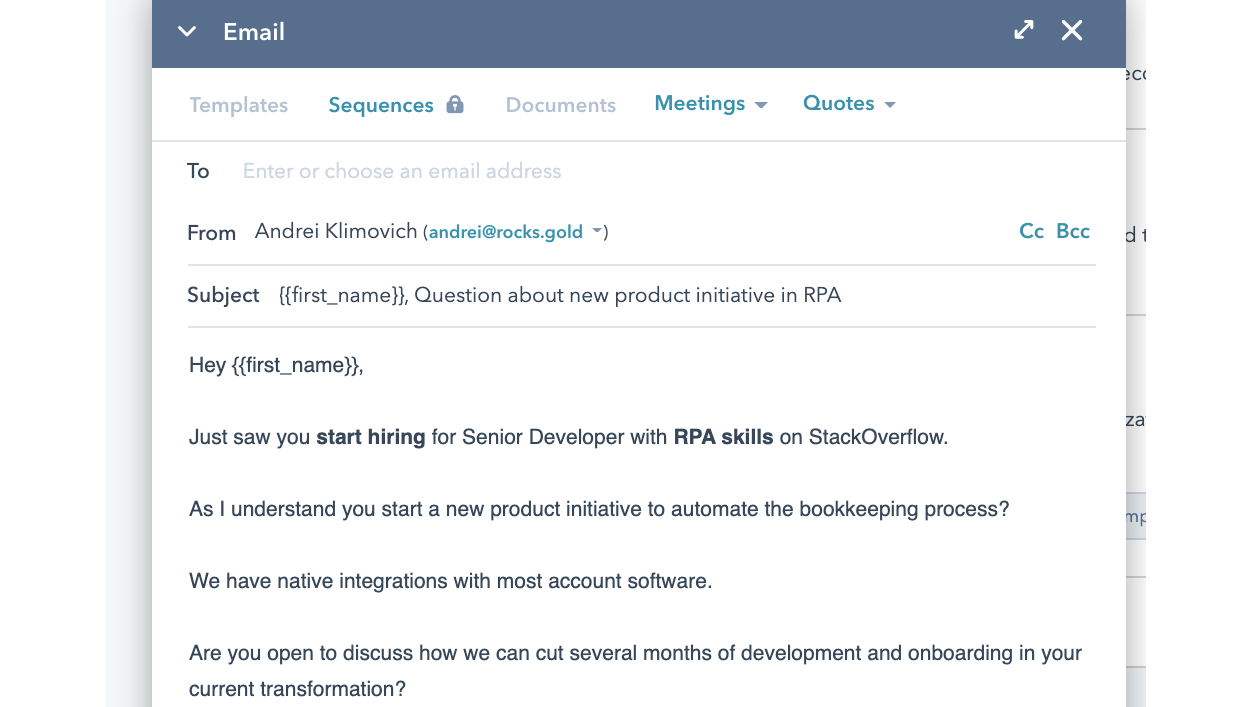 Engage with Target Accounts with Relevance
