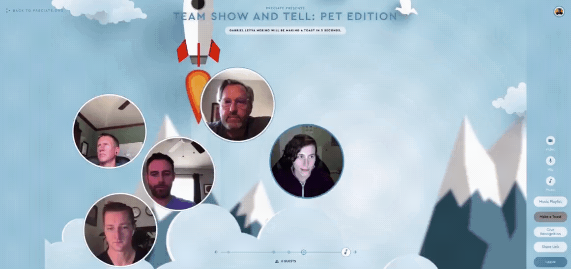 team show and tell pet edition -1