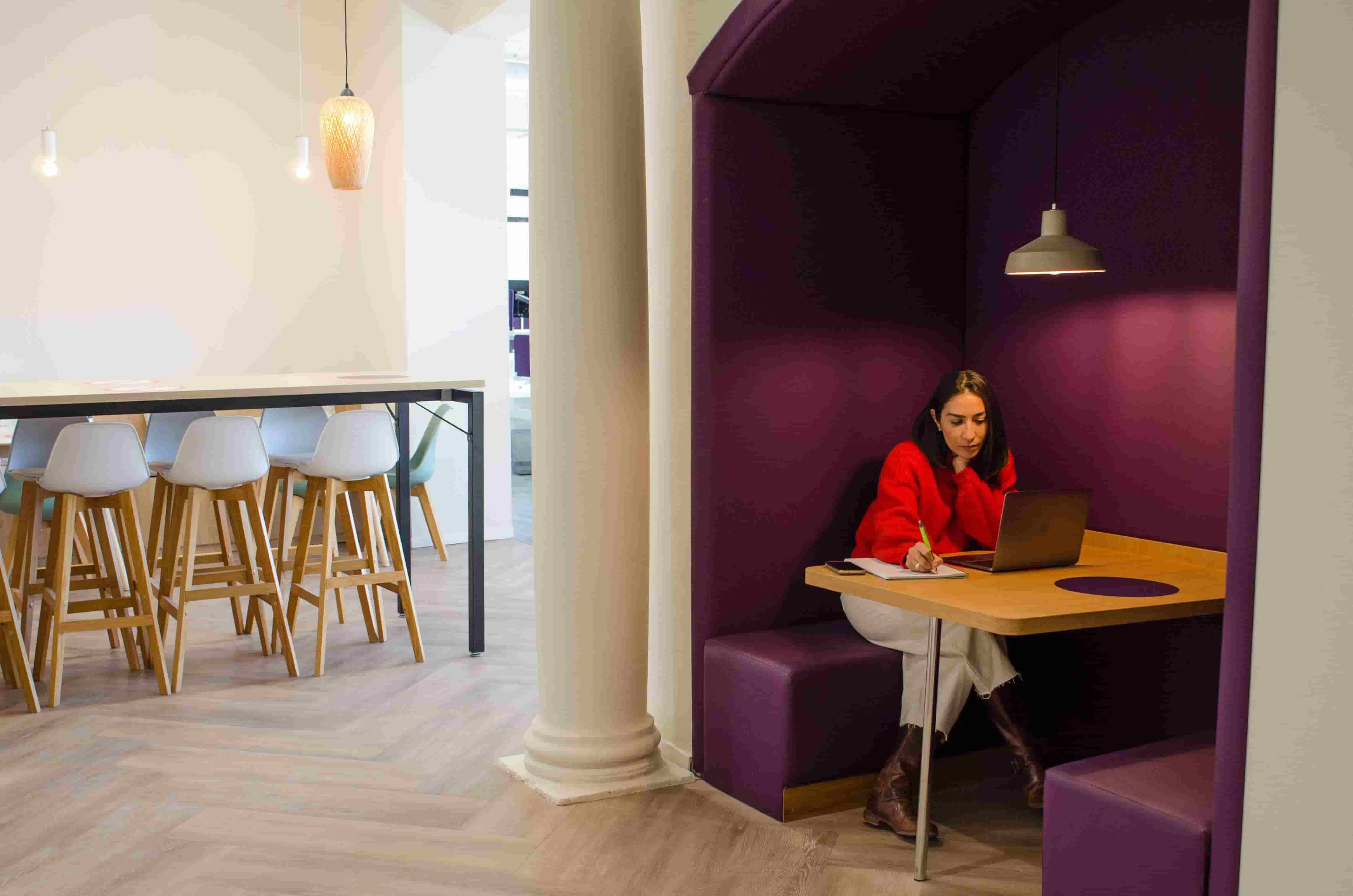 A member of the Suvoda team in Barcelona focusing on work