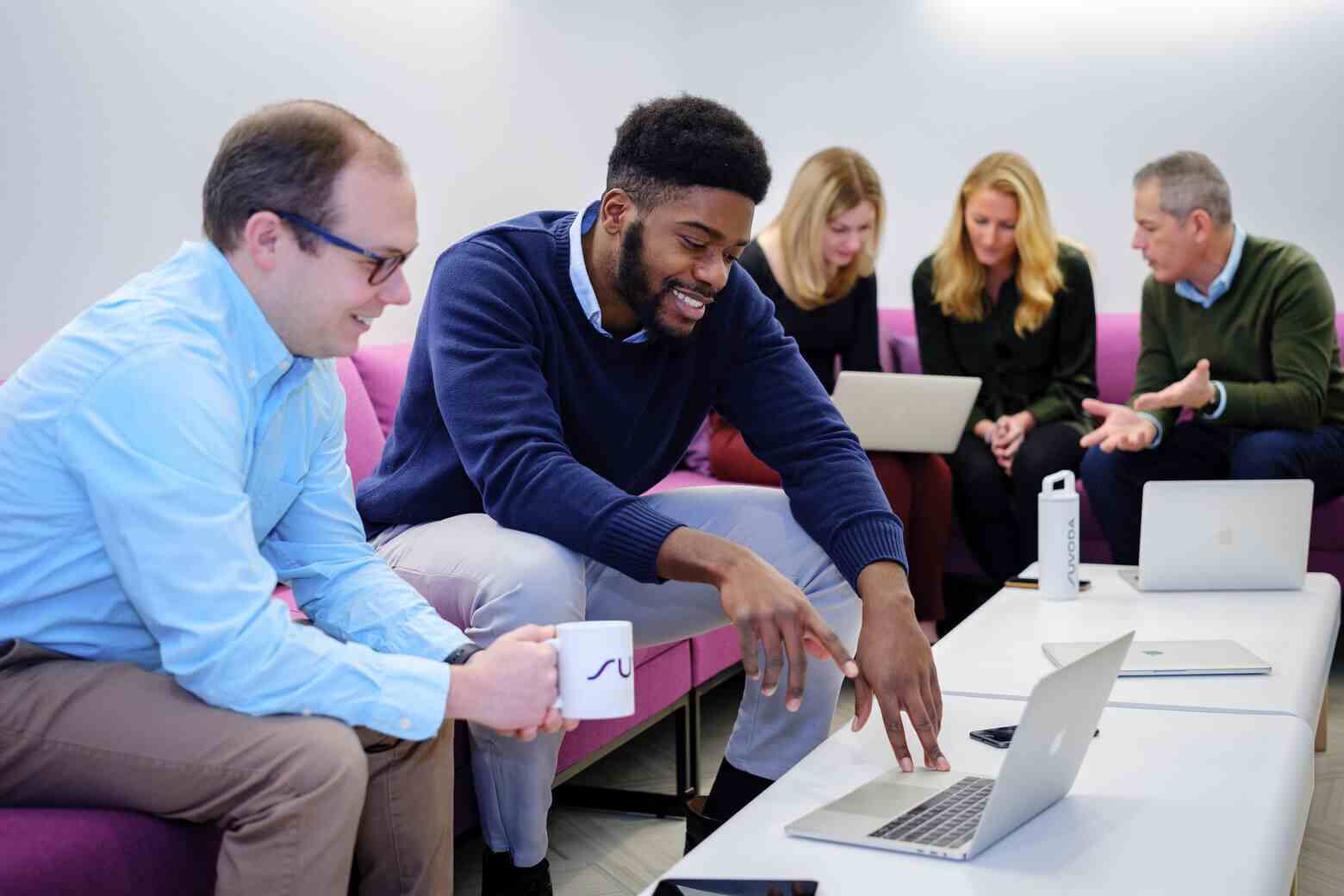 Suvoda team working together